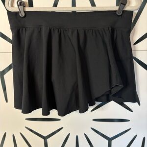 Under Armour Black Tennis Skort Women’s Athletic Skort w/ Leg Pocket- Size Lg